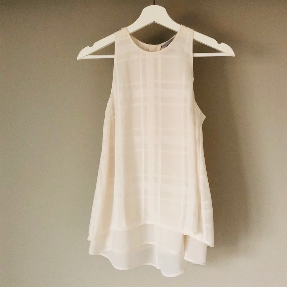 H&M white top